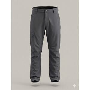 Stoic Mens L Gorpcore Outdoors Athleisure Technical Softshell Hiking Cargo Pants